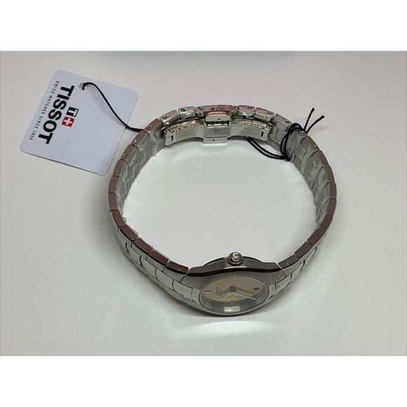 Tissot T0966.009.11.431.00 Womens Stainless Steel Analog Dial Quartz Watch WAT10 - Picture 8 of 12